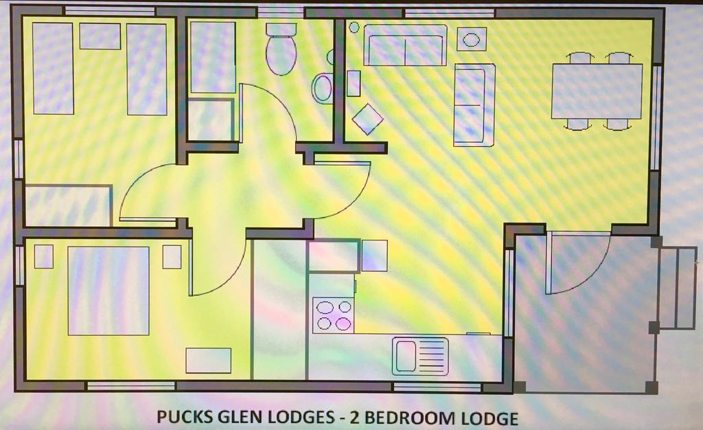 Pucks Glen Lodges, Rashfield, By Dunoon Εξωτερικό φωτογραφία